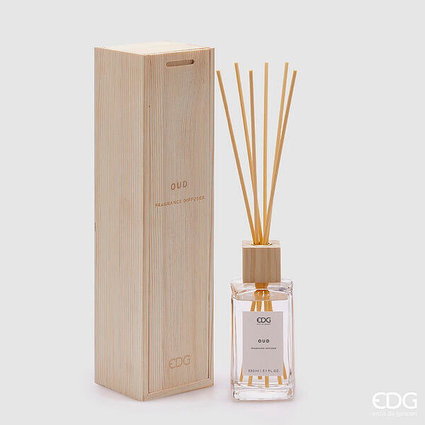 Diffuseur EDG Enzo De Gasperi Essential Bottle 330 ml H 16 cm Oud