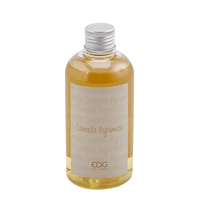 Recharge parfum d'ambiance EDG Enzo De Gasperi Lux 250 ml Cannelle et agrumes