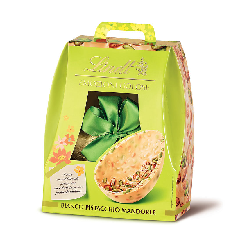 LINDT Lindt Blanc d'œuf Pistache Amandes 400 Gr