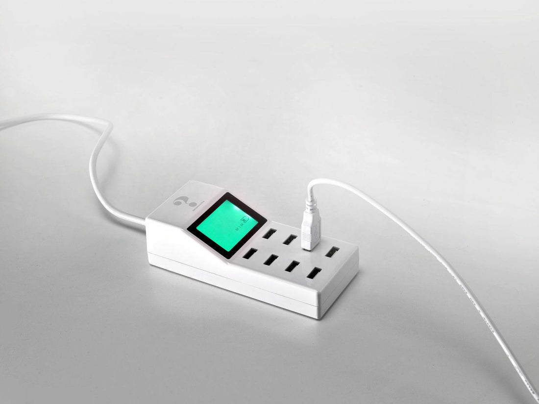 Chargeur multiprise USB Zafferano 8 A 40 W 50/60 Hz