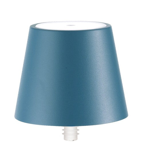 Lampe à bouchon Poldina Safran H 111 mm P 111 mm Bleu
