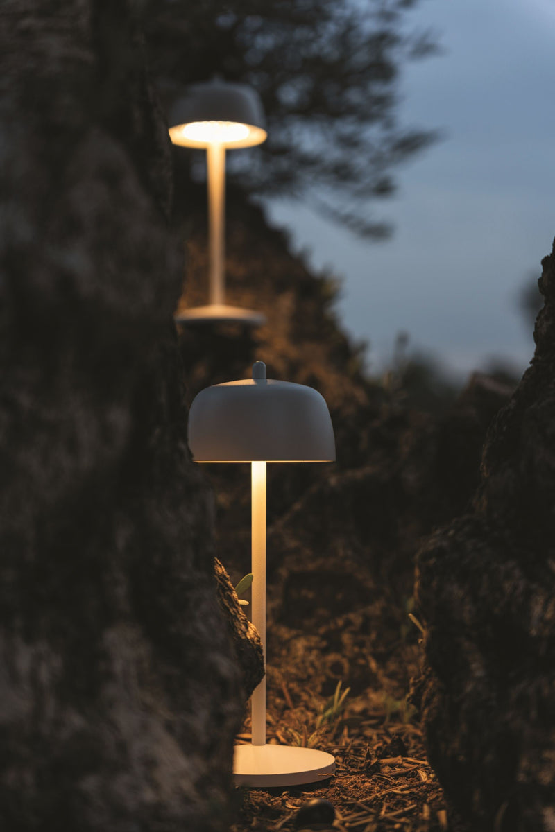 Lampe de table Circe Zafferano Ø 110 mm H 300 mm Corten
