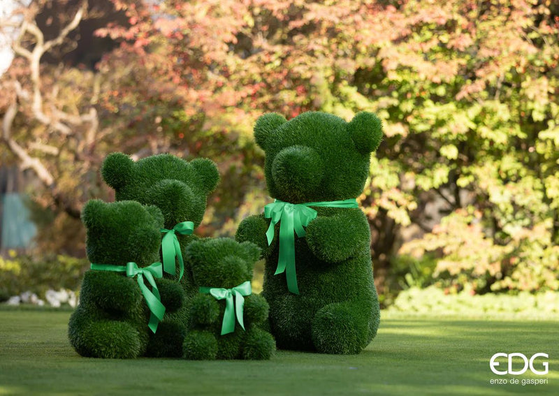 Décoration en herbe d'ours EDG Enzo De Gasperi H 80 cm L 48 cm L 58 cm Vert Vert
