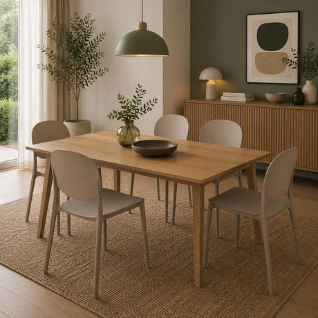 Chaise Dimo Eloise en PP Tortora
