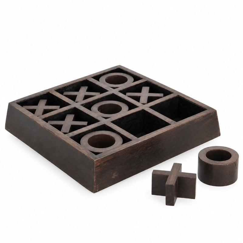 Bizzotto Decorazione Tris Fortune Marrone 17,7x17,7 cm – Idea Regalo Natale