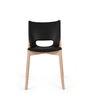 Alessi Poêle sedia monoscocca PS19 B nera, design Philippe Starck