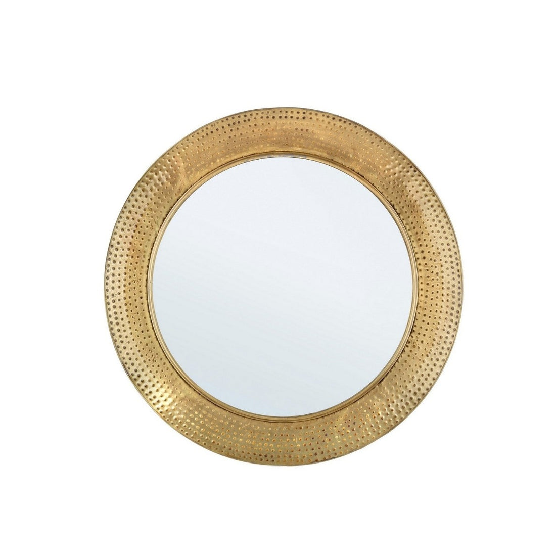 Miroir Rond Bizzotto Adara Or Ø 80 Cm