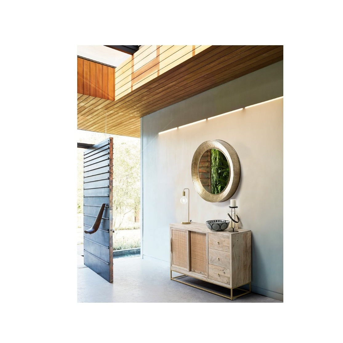 Bizzotto Miroir Adara Or Rond