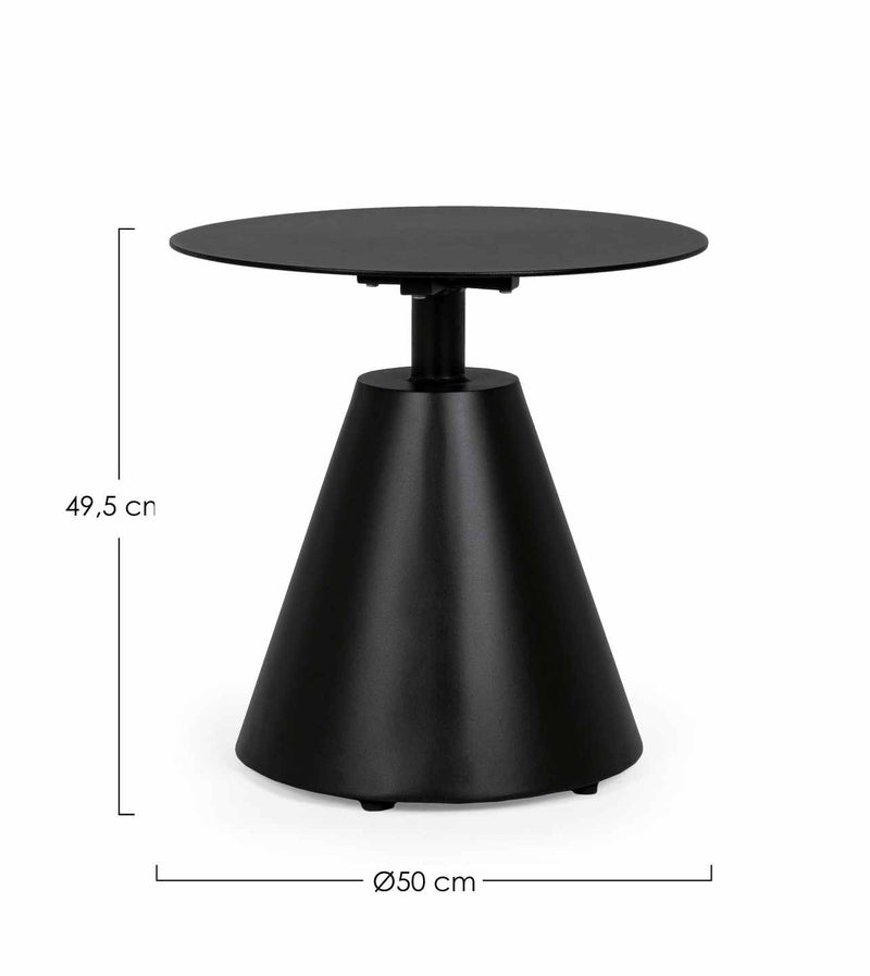 bizzotto bizzotto tavolino aloha d 50 cm h 495 cm nero ean 8051836271098