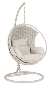Fauteuil suspendu Bizzotto Galapagos Max 130 kg Blanc