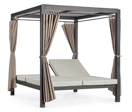 bizzotto bizzotto daybed dream lettino con tende antracite ean 8051836349773