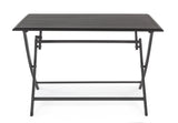 Elin Folding Table 110 x 70 Cm Anthracite