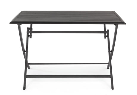 Elin Folding Table 110 x 70 Cm Anthracite