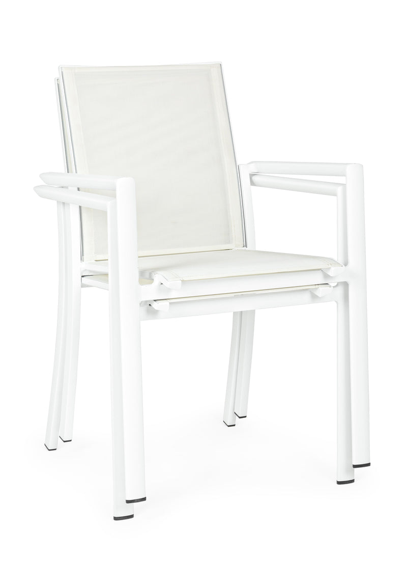 Chaise Bizzotto C - BR Konnor Blanc