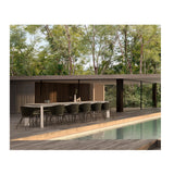 Bizzotto Table Extensible Otavio Rectangulaire 220 - 280 - 340 x 95 Cm Blanc