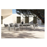 Bizzotto Table Extensible Otavio Rectangulaire 220 - 280 - 340 x 95 Cm Blanc
