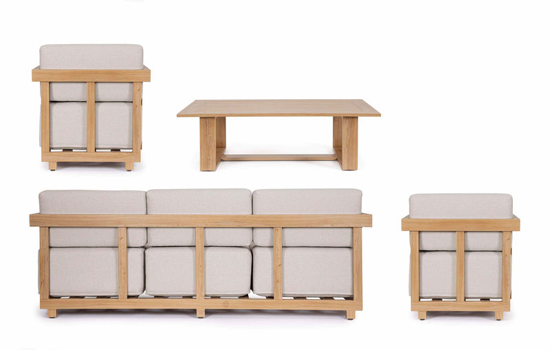 Bizzotto Set 4 Theseus Salon Naturel