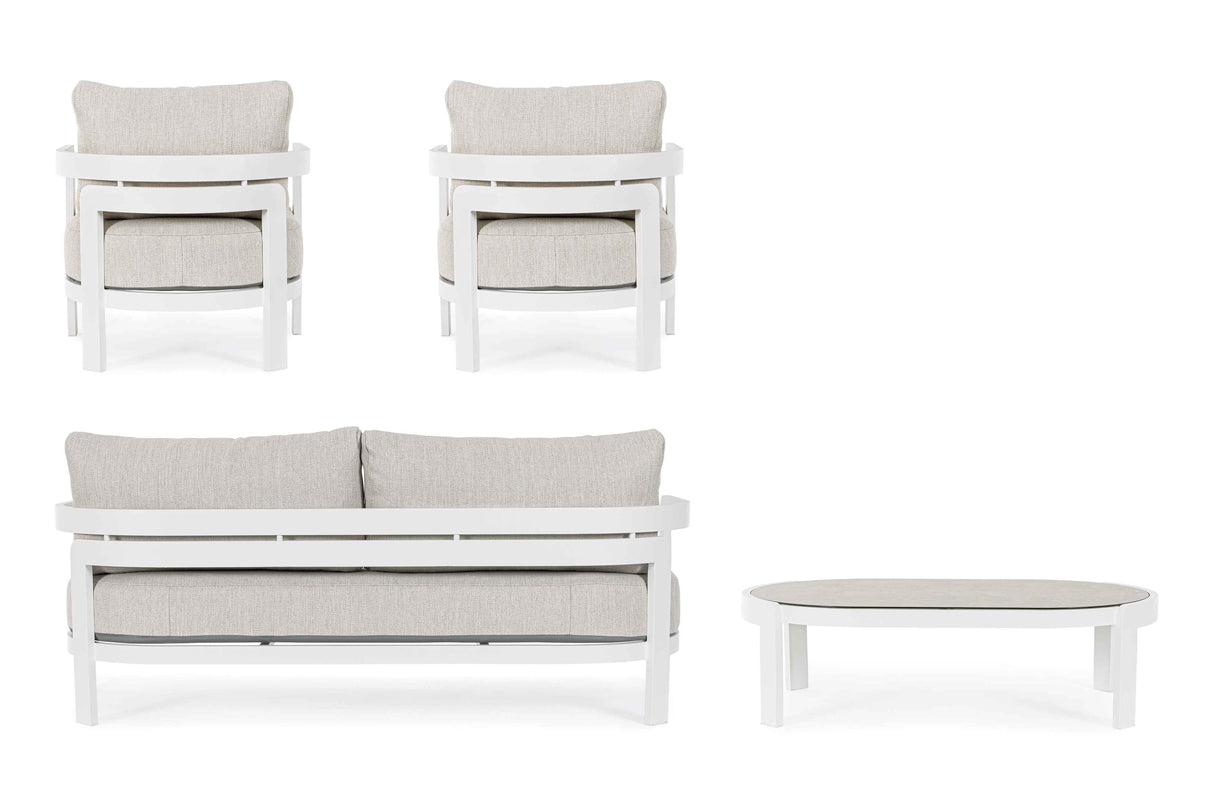 bizzotto bizzotto set 4 salotto presley bianco ean 8051836554436