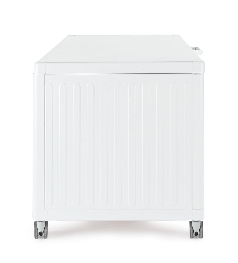 bizzotto bizzotto baule ocean con ruote h 70 cm l 72 cm l 1648 cm bianco ean 8051836691957