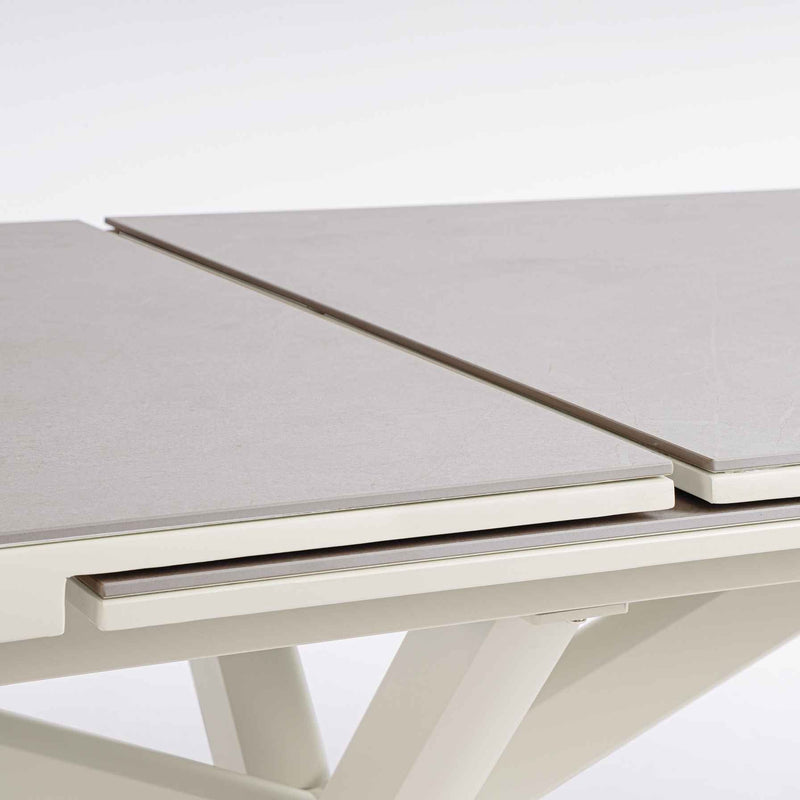 bizzotto bizzotto tavolo allungabile pascal 100 x 200 x 260 cm bianco pelican ean 8051836662759