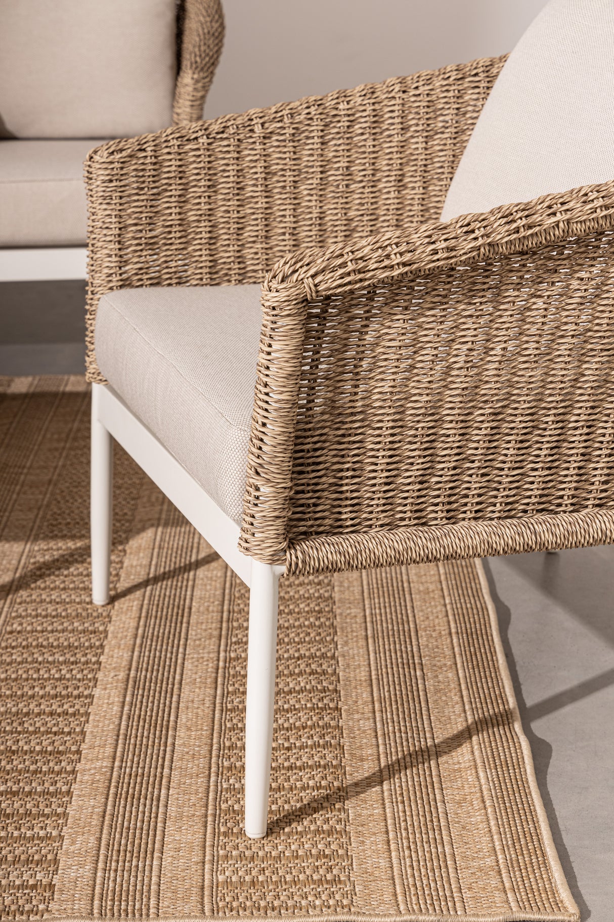 Bizzotto Oceana 4-Element Living Room Set Vapor White 