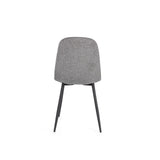 Bizzotto Chaise Irelia Gris Foncé