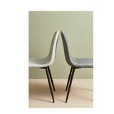 Bizzotto Chaise Irelia Gris Foncé