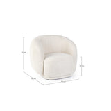 Bizzotto Fauteuil Tecla Naturel