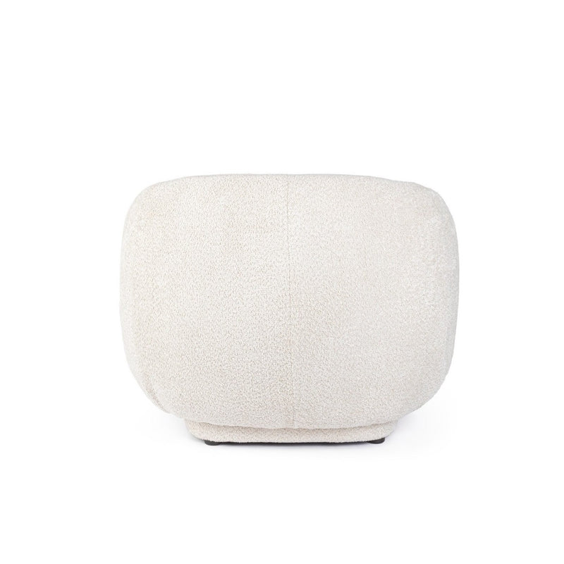 Fauteuil Bizzotto Tecla avec Accoudoirs Naturel