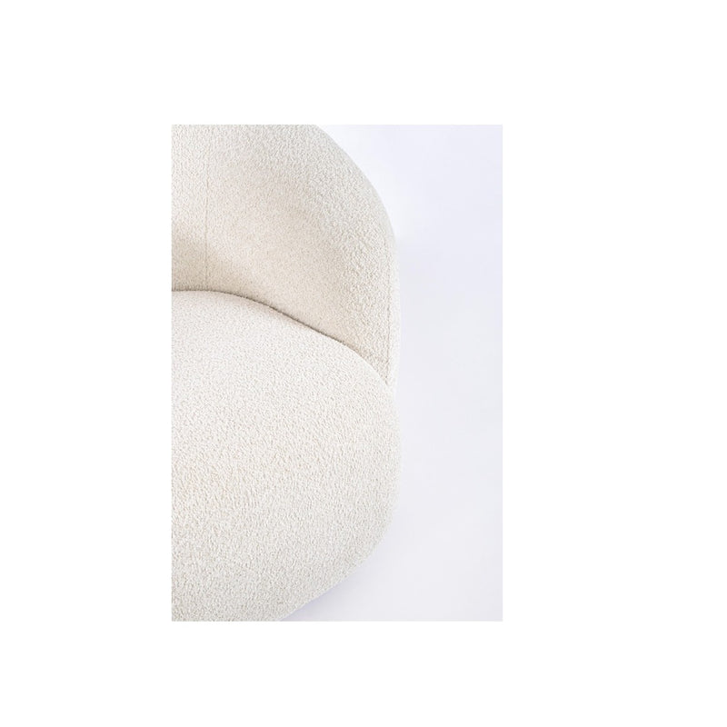 Fauteuil Bizzotto Tecla avec Accoudoirs Naturel