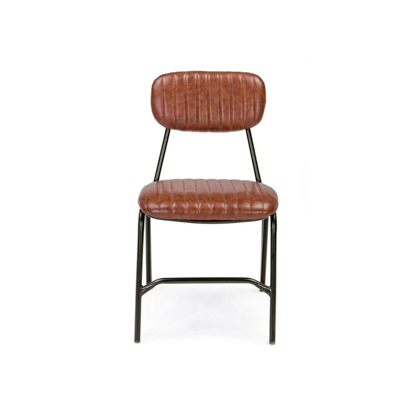 Bizzotto Chaise Debbie Orange Foncé Vintage