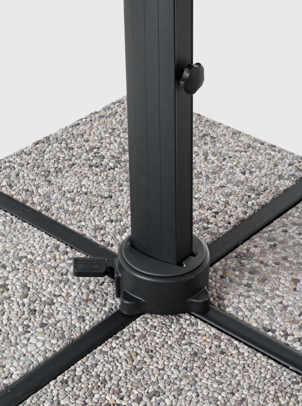 bizzotto bizzotto ombrellone braccio ines 4 x 4 mt antracite grigio ean 8051836269729