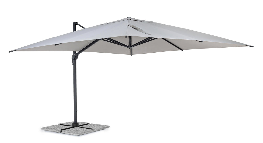 bizzotto bizzotto ombrellone braccio ines 4 x 4 mt antracite grigio ean 8051836269729