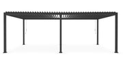 Bizzotto Ocean Pergola Bioclimatique Anthracite Aluminium 360×720 cm