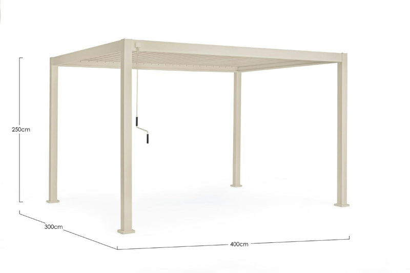bizzotto bizzotto pergola ocean 3 x 4 mt seta ean 8051836687608