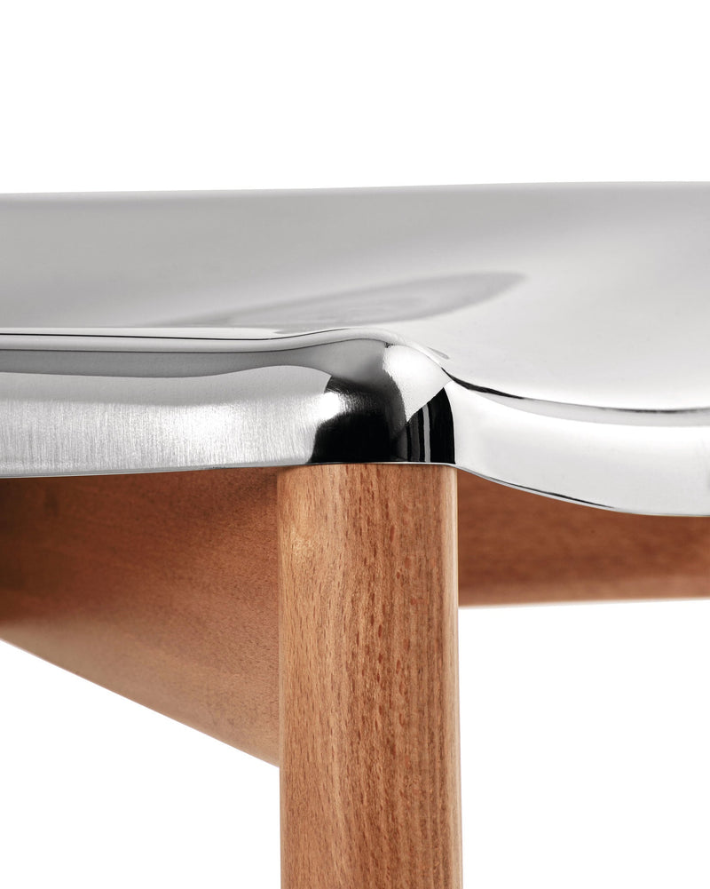 Alessi Poêle sedia monoscocca con braccioli PS20 inox lucido, design Philippe Starck – foto 7