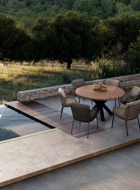 bizzotto bizzotto tavolo roderick d 150 cm h 77 cm teak antracite ean 8051836670327