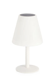 Lampe de table solaire à LED Bizzotto H 36 cm Blanc