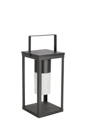 Lampe solaire LED Bizzotto H 38 cm avec poignée carrée noire
