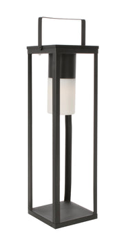Lampe solaire LED Bizzotto H 75 cm avec poignée carrée noire