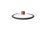 guzzini guzzini coperchio in vetro curvo d 20 cm cookcolor rosso mattone ean 8008392403203