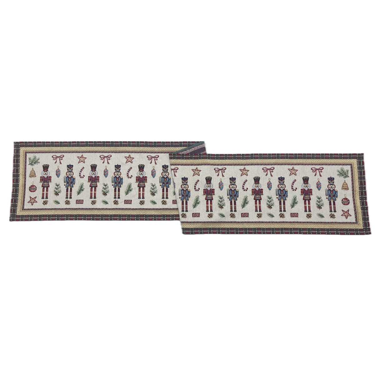 Bizzotto Runner Soldier 183x33 cm Runner da Tavola Natalizio