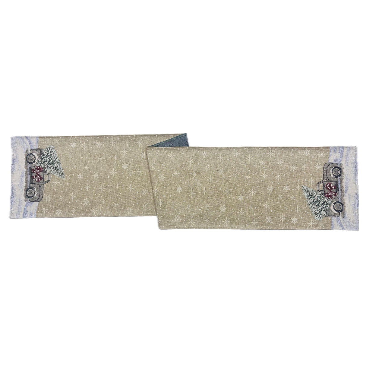 Bizzotto Runner Motor Car 183x33 cm Runner da Tavola Natalizio