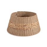 Bizzotto Copribase Albero di Natale Gleynor Beige Naturale D 55 cm Decorazione Natalizia