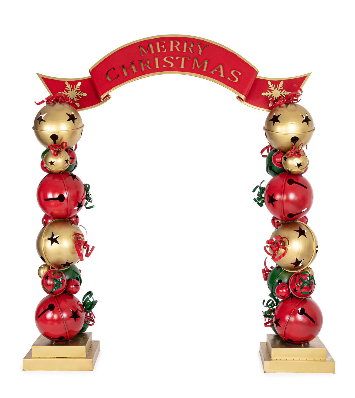 Bizzotto Decorazione Arco Berthod Merry Christmas H 309 cm Addobbo Natalizio