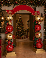 Bizzotto Decorazione Arco Berthod Merry Christmas H 309 cm Addobbo Natalizio