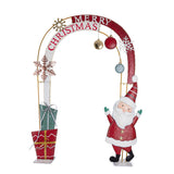 Bizzotto Arco Decorativo Roisin Merry Christmas 216x50x286 cm Decorazione Natalizia