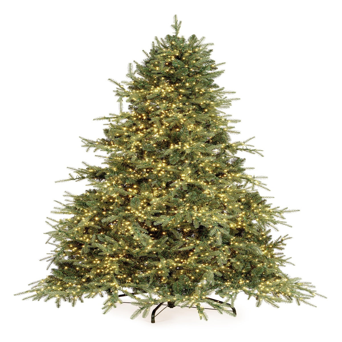 Bizzotto Albero di Natale Ritter H 270 cm con 6011 Rami e 10000 LED