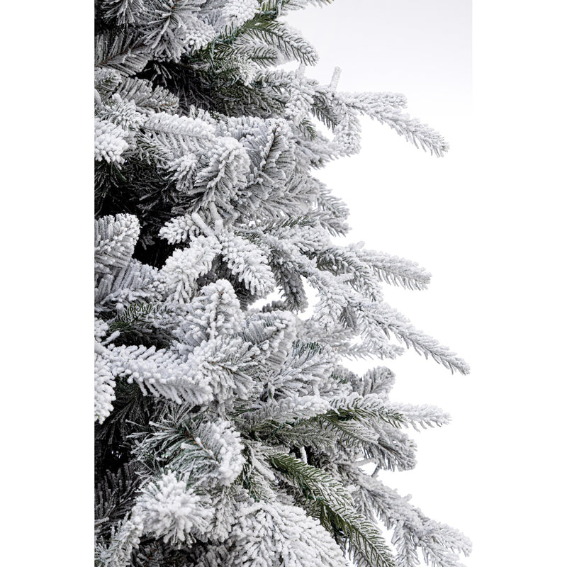 Bizzotto Albero di Natale Ritter Innevato H 240 cm con 4711 Rami e 7800 LED