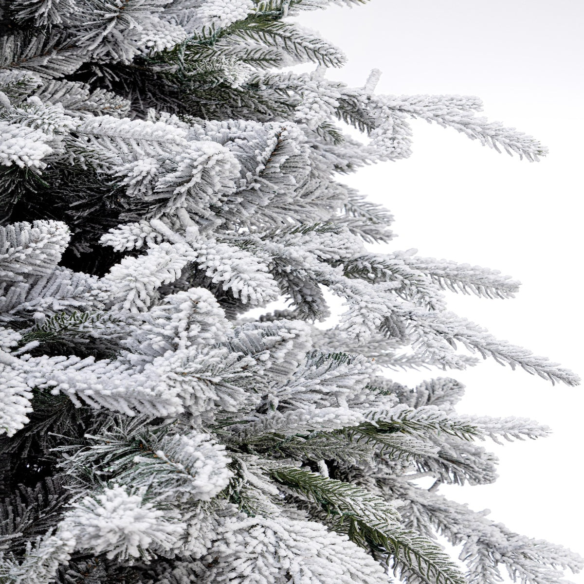 Bizzotto Albero di Natale Ritter Innevato H 270 cm con 6011 Rami e 10000 LED